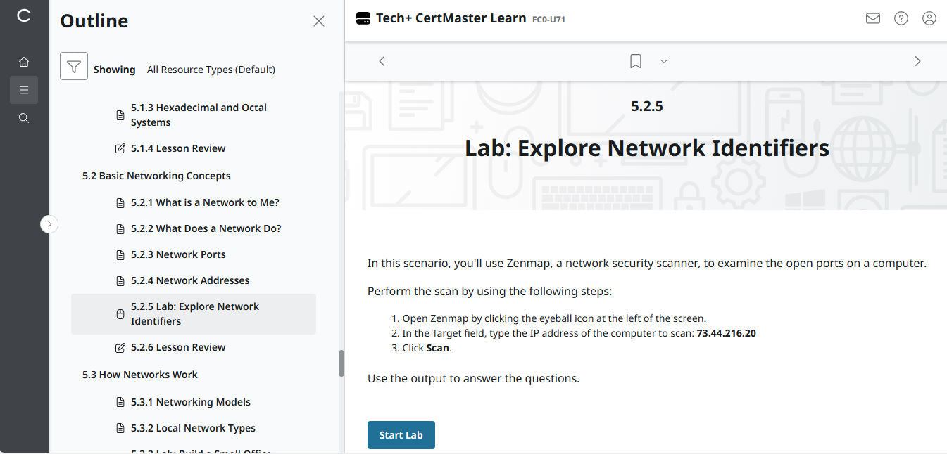 CompTIA CertMaster Learn Tech+ FC0-U71 - Individual License (12 Months Access)
