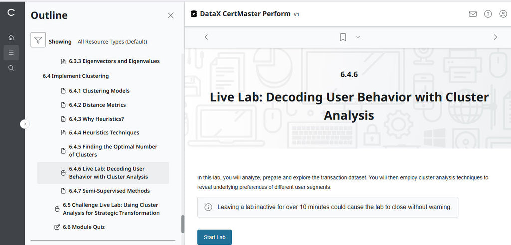 CompTIA DataX CertMaster Perform (V1)