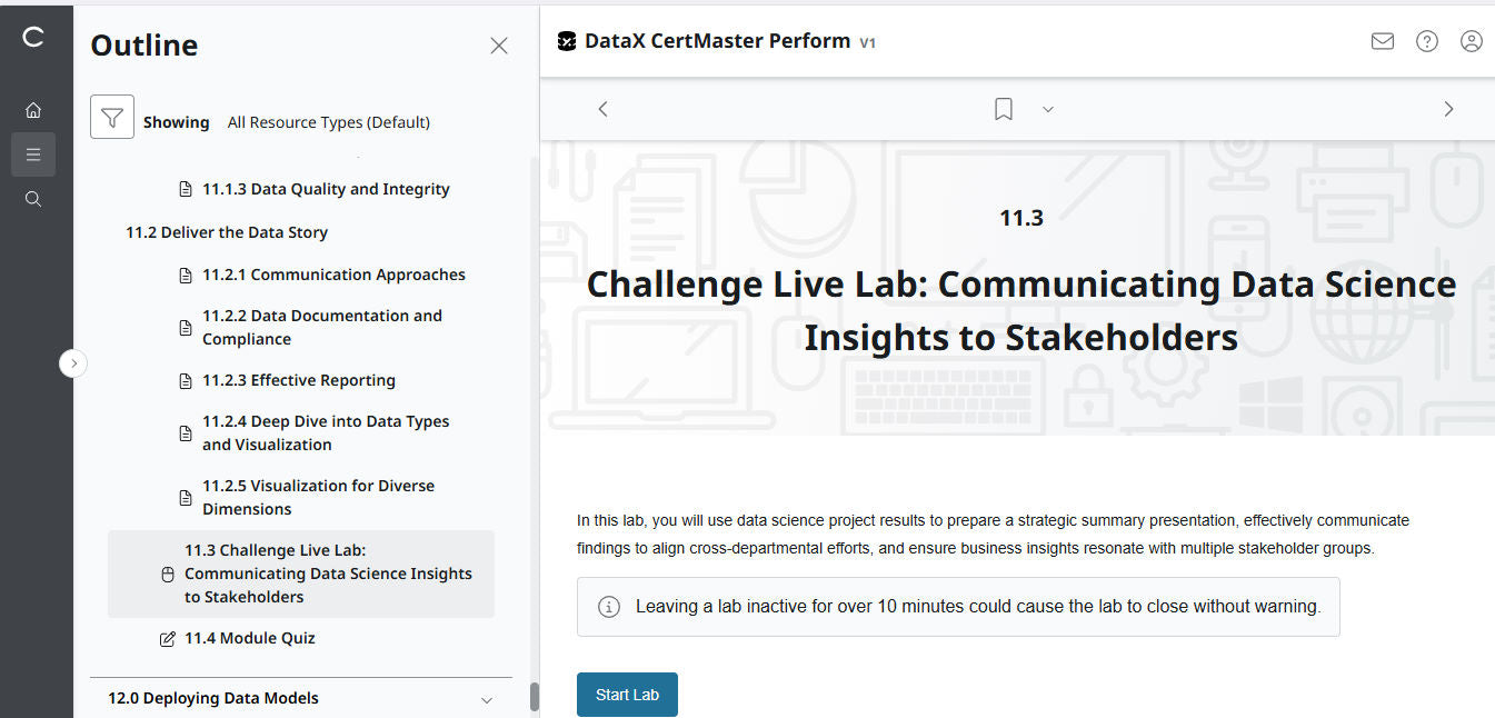 Best Price Guarantee ✅ CompTIA DataX CertMaster Perform (V1)