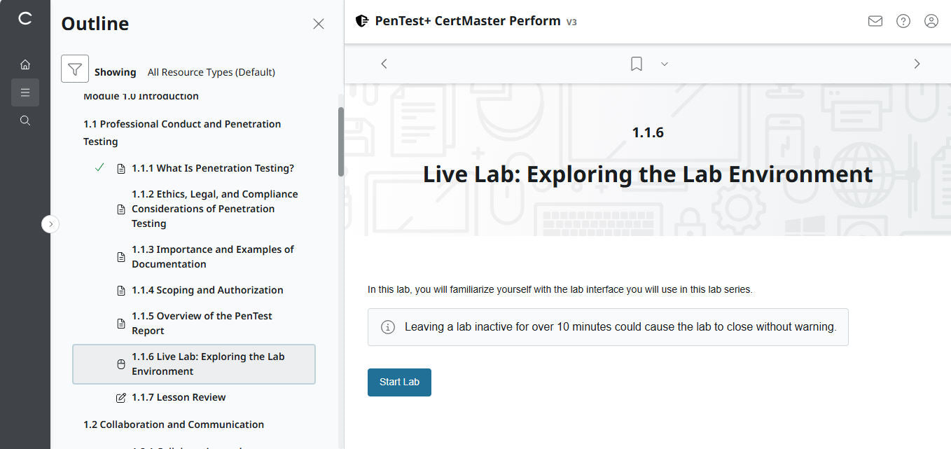 Best Price Guarantee ✅ CompTIA PenTest+ CertMaster Perform  PT0-003 (V3)