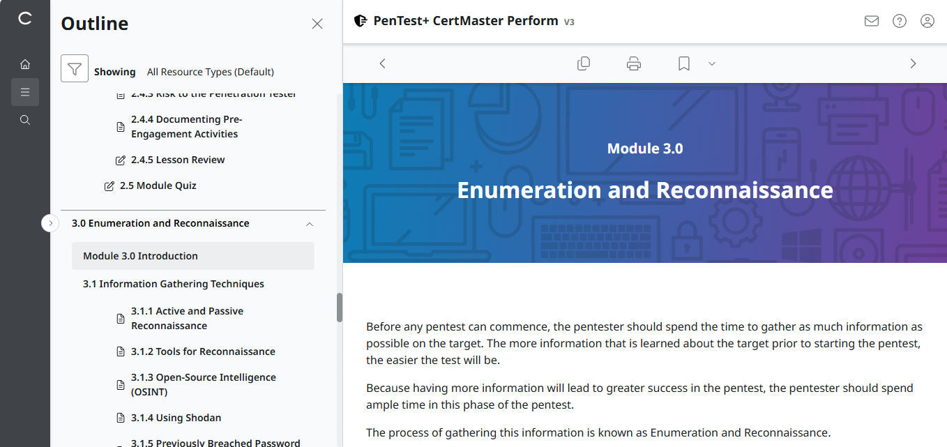 Best Price Guarantee ✅ CompTIA PenTest+ CertMaster Perform  PT0-003 (V3)