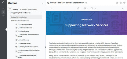 CertMaster Perform for CompTIA A+ Core 1 & 2  (V15) (120 Days  Access)