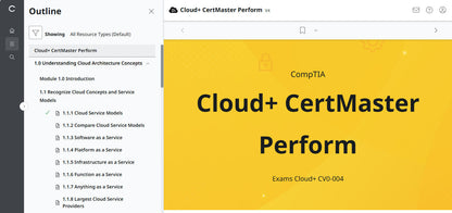 CompTIA Cloud+ CV0-004 eLearning-Paket