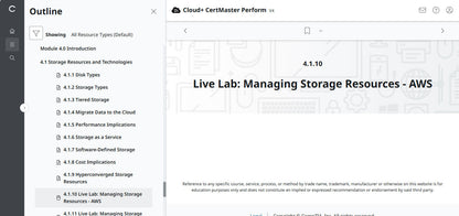 CompTIA Cloud+ CV0-004 eLearning-Paket