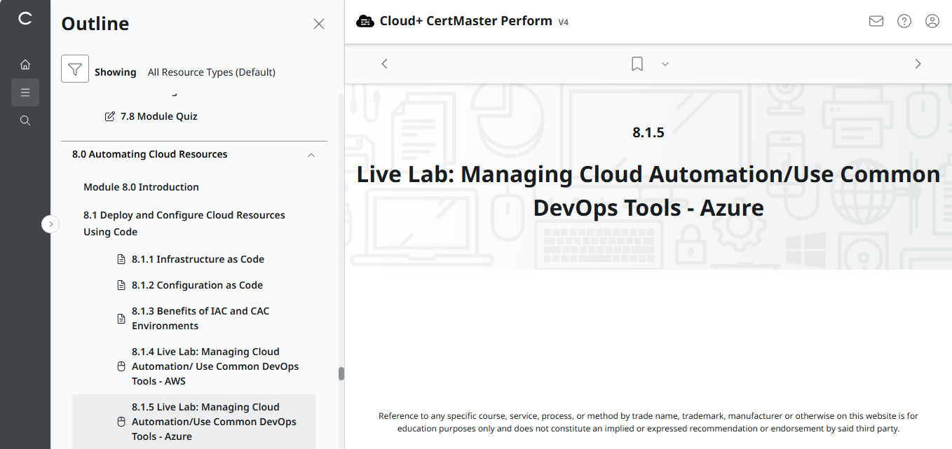 CompTIA Cloud+ CV0-004 eLearning-Paket