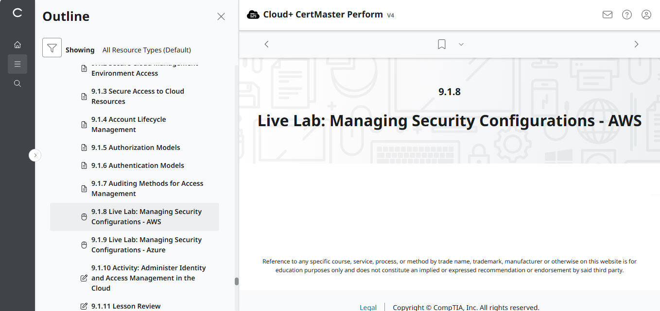 CompTIA Cloud+ CV0-004 eLearning-Paket